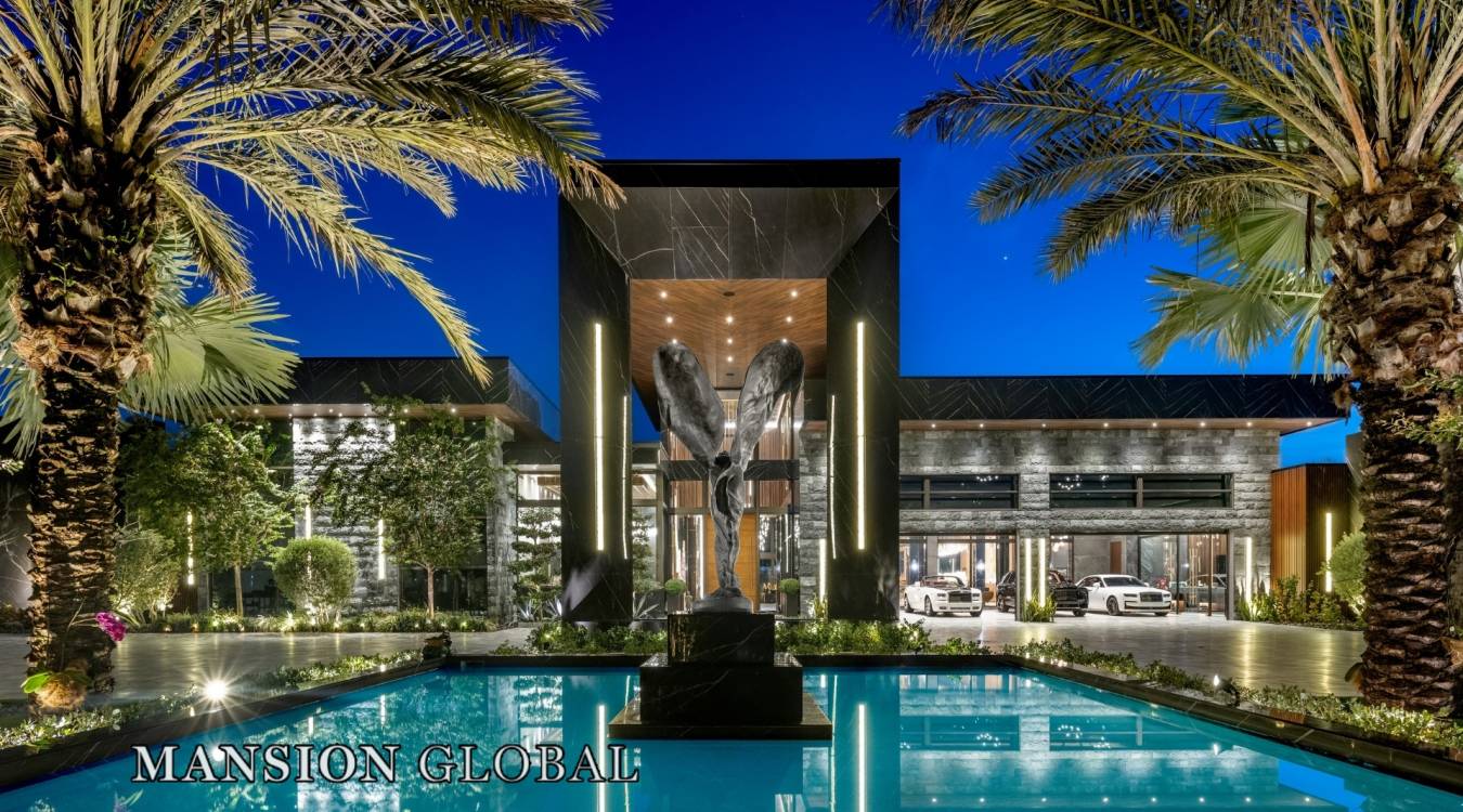 Maximalist Mansion Made for a Rolls-Royce Lover in South Florida Lists for $65 Million